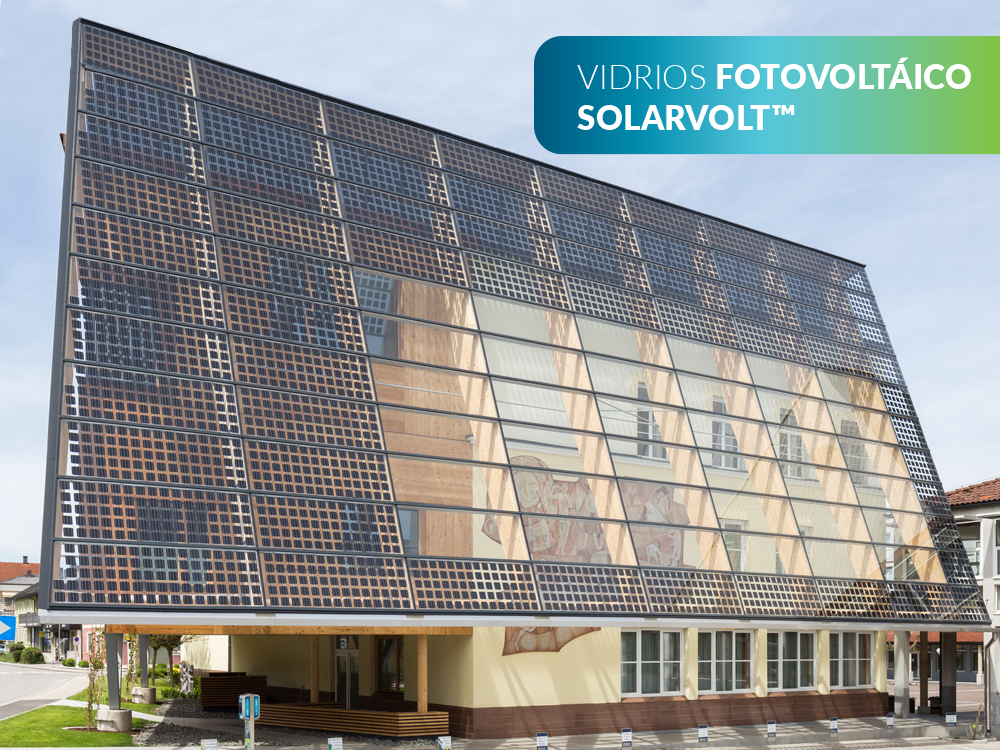 Módulos de Vidrio Fotovoltaico Integrados al Edificio (BIPV): Solarvolt™