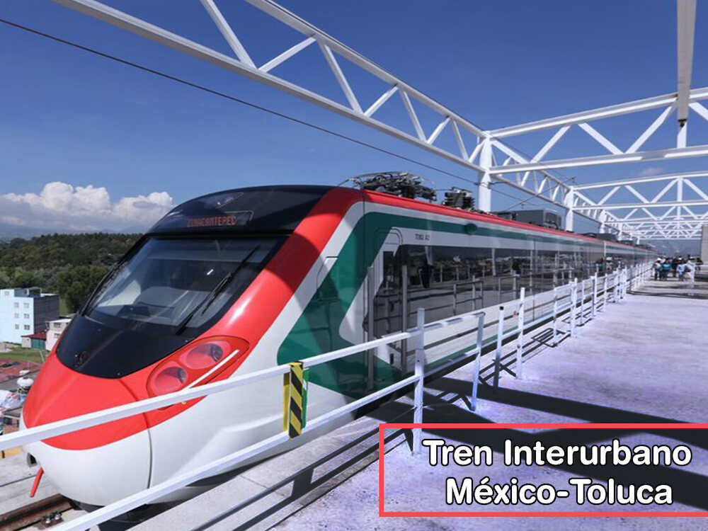 asi se ve el tren interurbano mexico toluca
