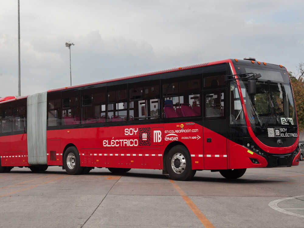 buses electricos llegan a la CDMX