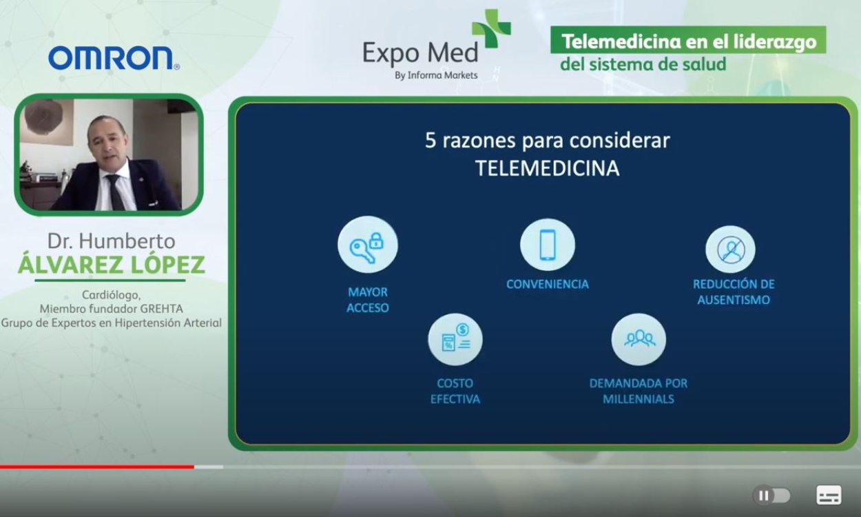 Expo Med Digital | Tech Talk: Telemedicina en el liderazgo del sistema de salud
